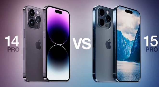 镇坪苹果14pro维修店分享iPhone15Pro和iPhone14Pro比有哪些差异 